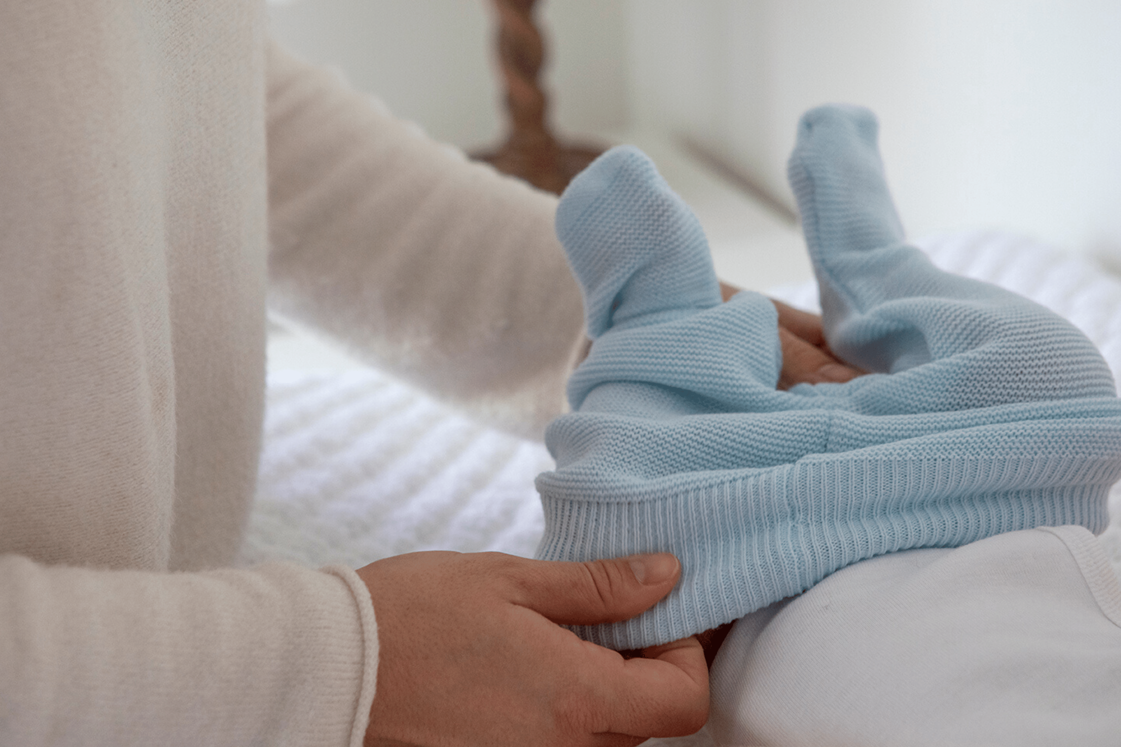 Tipos de polainas para bebés y recién nacidos