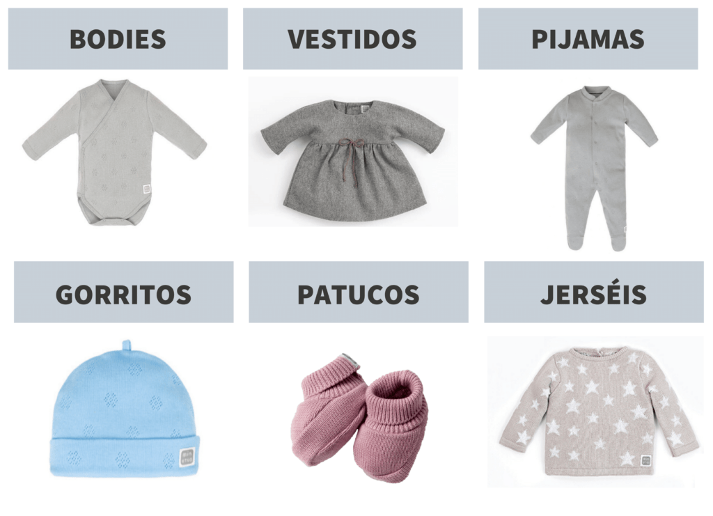 prendas esenciales ropa bebé