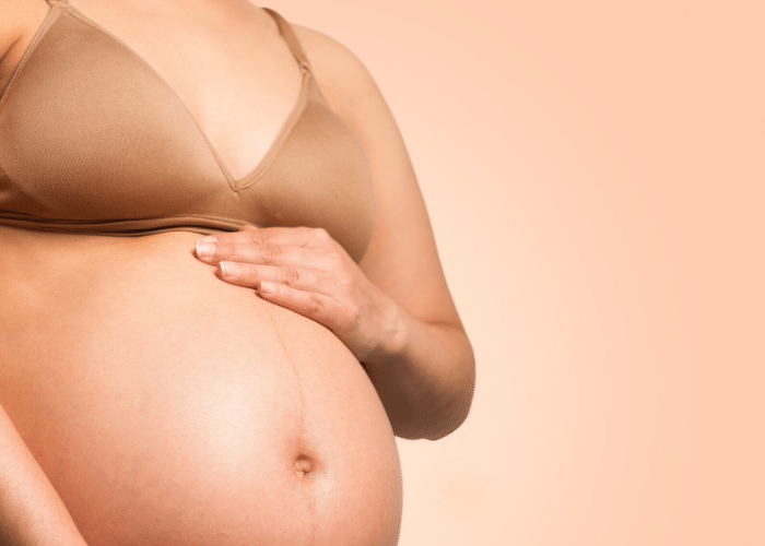 crecimiento del pecho embarazo