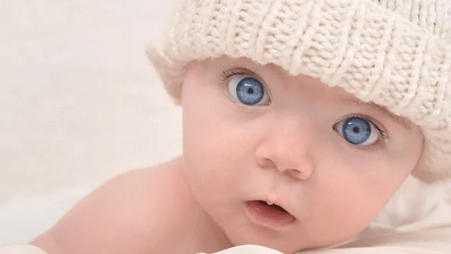 Evolución de la vista en un bebé 