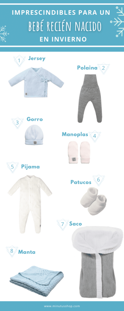 ropa bebé recién nacido invierno