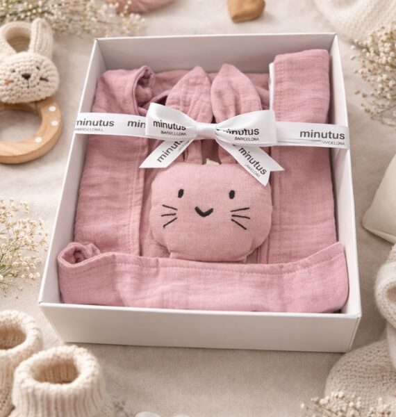 Doudou conejito 100% Algodón Orgánico