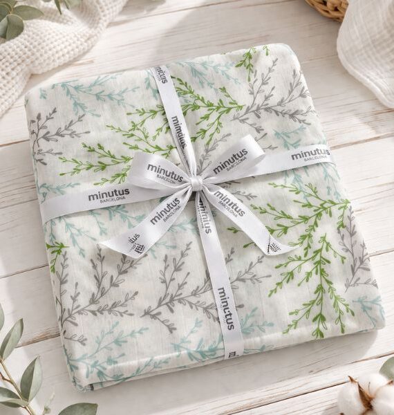 Muselina primavera 100% Algodón orgánico