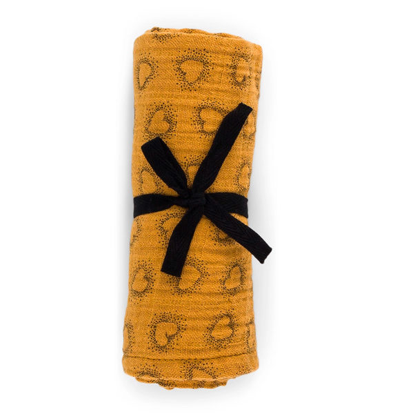 Muselina Hearts 100% algodón