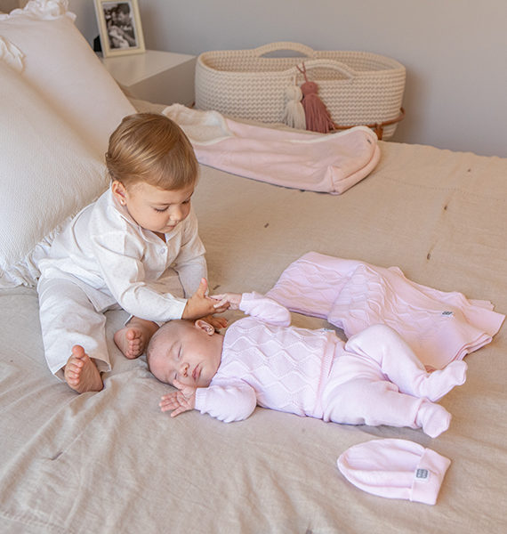 Pack 4 piezas Met (Jersey, Polaina, Gorro y Manta) 100% algodón