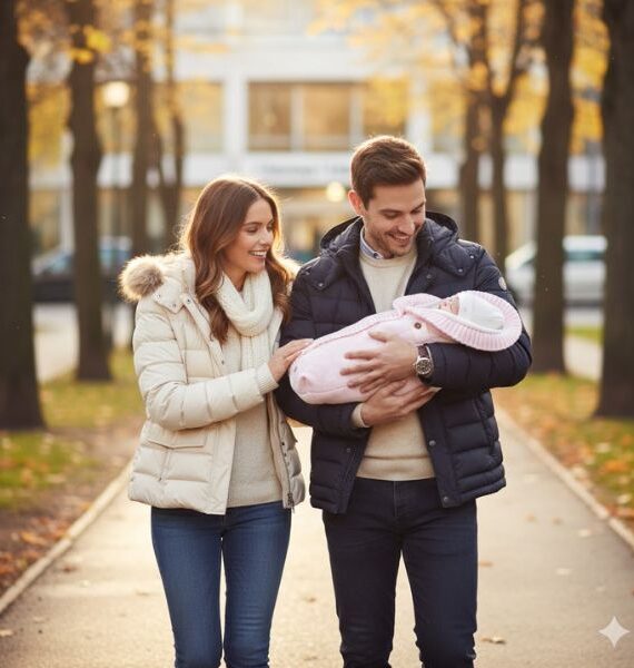Saco nana de Punto para Recién Nacido rosa
