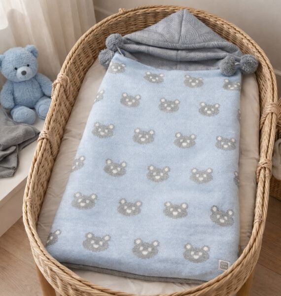 saco Nana para Recién Nacido azul bebé