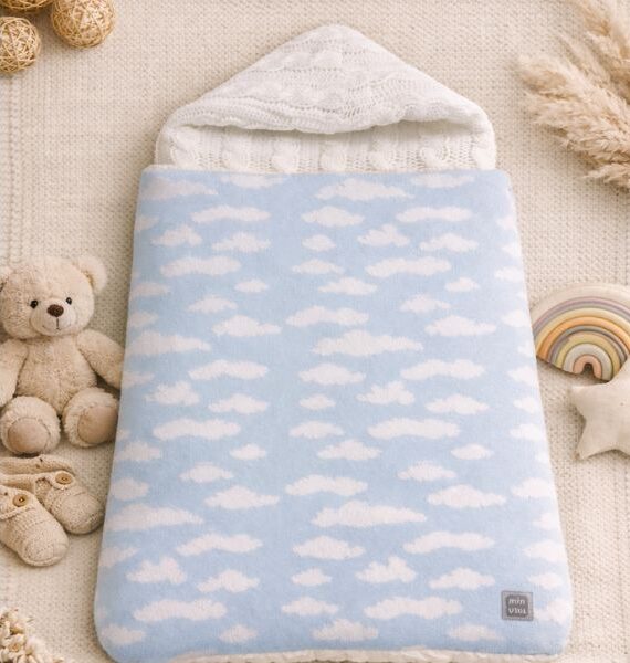 Saco de Dormir para Bebé en Punto de estrellas