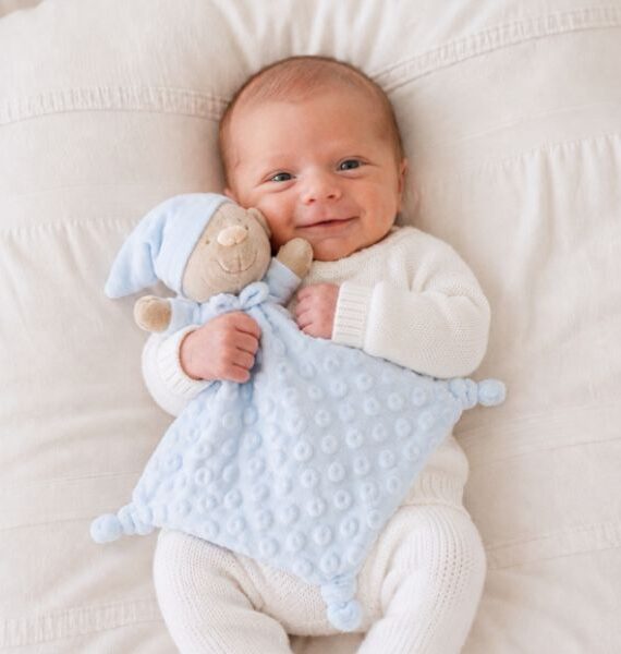 Doudou Mantita de Apego Osito de Peluche